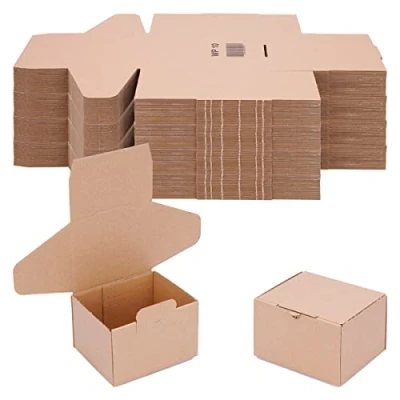 Immagine di verpacking 100 Scatole fustellate 12 x 10 8 cm piccoli cartoni per spedizioni dimensioni e quantità a scelta