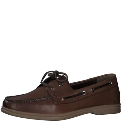 Immagine di MARCO TOZZI by Guido Maria Kretschmer Scarpe Stringate Uomo in Pelle Eleganti, Marrone (Cognac), 44 EU