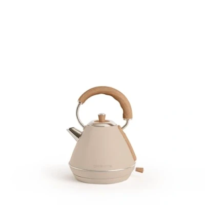 Immagine di CREATE/KETTLE RETRO L/Bollitore acqua elettrico Sabbia/Bollitura rapida, capacità 1,7 l, filtro anticalcare, indicatore del livello dell&#039;acqua, Ø19 cm, 2200 W
