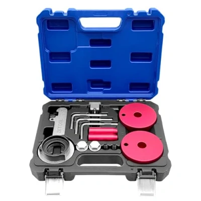 Immagine di ZKTOOL Attrezzature per Allineamento Albero Motore e Bloccaggio a Camme, Compatibile con Ford 2.0 Ecoblue TDCi, Strumenti Sincronizzare il Diesel, 303 1643, 1650, 1637