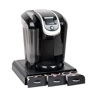 Immagine di Mind Reader &quot;Anchor&quot; Coffee Pack Cassetto Per Keurig Vue Packs, Ktazzs, capsule Nespresso, cialde CBTL/Verismo o T Discs Tassimo K Cup, CBTL, Verismo, Dolce Gusto Taglia unica Nero