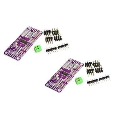 Immagine di TECNOULAB 2 pezzi PCA9685 interfaccia I2C servo driver PWM a 16 canali 12 bit