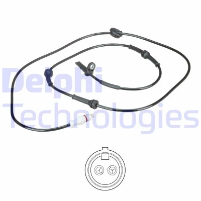 Immagine di DELPHI SS20598 Sensore ABS attivo 1725 FIAT: Stilo Hatchback