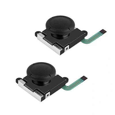 Immagine di Set di 2 levette analogiche a Joystick 3D per Nintendo Switch NS Joy Con controller Sostituzione Joypad analogico sinistro destro