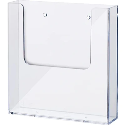 Immagine di helit H2350102 Portadepliant da parete &quot;the help wall&quot;, 1 x DIN A5 verticale, trasparente