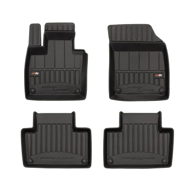 Immagine di FROGUM 3D407831 Set tappetino Gomma anteriore e posteriore 4 nero