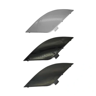 Immagine di BTFWM for Mercedes, W204, tappo coprigancio paraurti posteriore auto, nero, Benz, Classe C 2007 2010 C180 C200 C230 C260 C300 2048850823 Gancio di protezione per gli occhi(Silver)