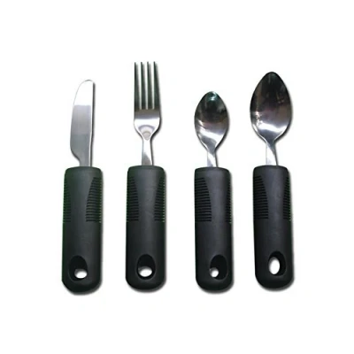 Immagine di GIMA Set composto da 4 posate in acciaio inox (coltello, forchetta, cucchiaio e cucchiaino), 28920