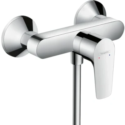 Immagine di hansgrohe Talis e Rubinetto per Doccia Esterno 1 Utenza, Miscelatore Monocomando, Cromo
