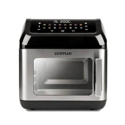 Immagine di G3 Ferrari G10187 Friggisano Evo 13L Friggitreice ad aria, 1700W, 13 Litri, 16 Programmi, Display Digitale, Funzione essiccatore, Accessori INOX BPA/PFOA Free e Ricettario inclusi