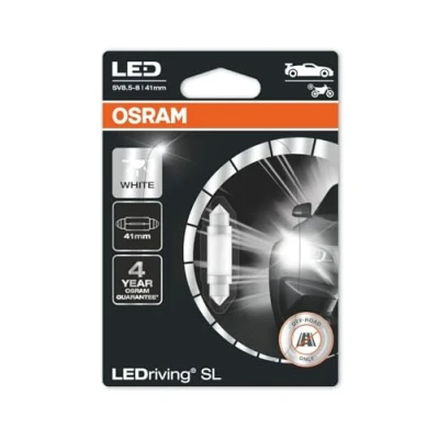 Immagine di OSRAM ‎OS6413DWP 01B, C5W (41mm) 0,6W SV8.5 8 LED