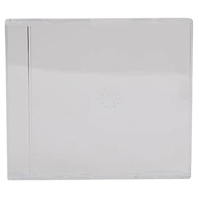 Immagine di DragonTrading®, 10 maxi custodie di ricambio per CD, singole e trasparenti, con dorso da 6 mm