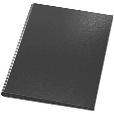 Immagine di Falken Premium Cartella portablocco originale Made in Germany con robusto nucleo cartone e rivestimento plastica esterno interno per DIN A4 tasca sul coperchio anteriore portapenne,