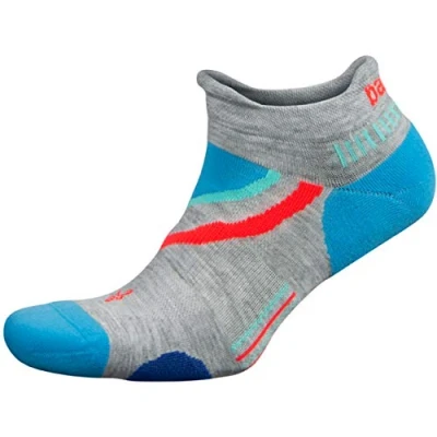 Immagine di Balega Unisex Ultraglide Calzini da corsa, MedioGrigio/Ethereal Blu, Large, EU Dimensione 43 45