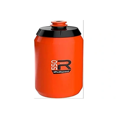 Immagine di POLISPORT 8645600008 Borraccia da bicicletta del modello R Collection R550 con una capacità di 550 ml. senza BPA per ciclisti colore arancia