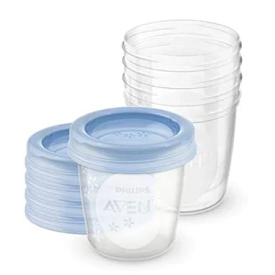 Immagine di AVENT VASETTI VIA COPERCHIO 180 ML 5 PEZZI