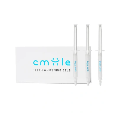 Immagine di Cmiile Gel sbiancante per denti di alta qualità e professionale, 6 trattamenti indolori, non sensibile senza perossido, sbiancamento dei denti, schiarimento
