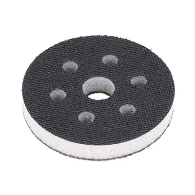 Immagine di DFS Interfaccia per dischi abrasive con Velcrati Ø 75mm 6 Fori compatibile levigatrice Mirka morbida schiuma speciale di 10mm