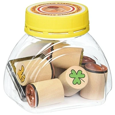 Immagine di Goki Timbro Cloverleaf, Smile (7 Francobolli), Colore Misto, 15532