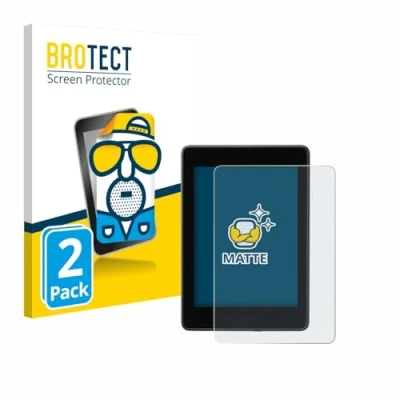 Immagine di brotect Pellicola Protettiva Opaca per Amazon Kindle Paperwhite 2018 (10a Gen.) Anti Riflesso (2 Pezzi)