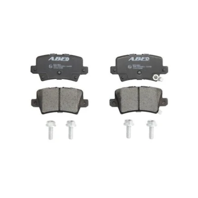 Immagine di ABE C24014ABE Kit pastiglie freno Assale posteriore con segnalatore acustico usura HONDA: CIVIC 8 Hatchback,