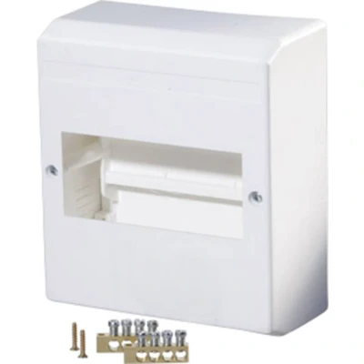 Immagine di F Tronic 7260015 KV06K Armadio di distribuzione Da parete Numero divisori = 6 righe 1 Contenuto pz.