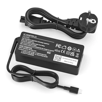 Immagine di 90W USB C Caricatore Alimentatore per DELL Latitude 3400 3500 5300 5310 5320 5280 5290 5289 5400 5420 5430 5480 5490 5580 7380 7480 XPS 9250 9350 9550 LA90PM170 DA90PM170 Caricabatterie Adattatore