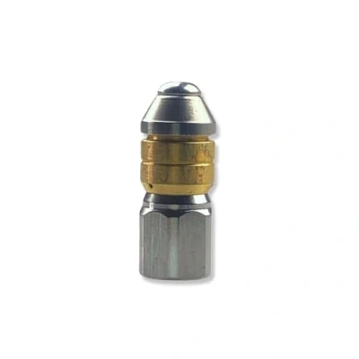 Immagine di Ugello per la pulizia dei tubi, 1/8&quot;, rotante, punta tubo di per/compatibile con Kärcher WAP Alto ecc.