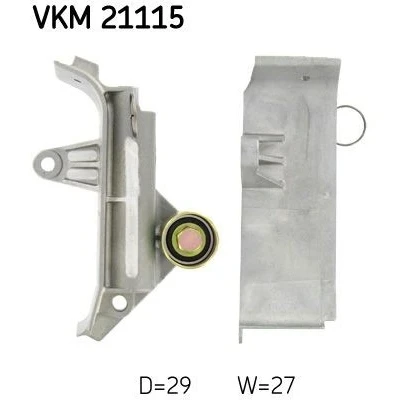 Immagine di SKF VKM 21115 Galoppino/Guidacinghia, Cinghia dentata AUDI: A3 Hatchback, A4 B5 Sedan