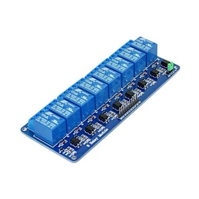 Immagine di COVVY DC 5V 8 Canali Scheda di Interfaccia a Relè per 51 / AVR/AVR/Arm con Protezione Accoppiatore Ottico