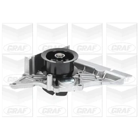 Immagine di GRAF PA764 Pompa acqua con guarnizione meccanico Ghisa 66 per trasmissione cinghia dentata VOLKSWAGEN: Touareg I, Phaeton, AUDI: A6 C5 Avant, A8 D3