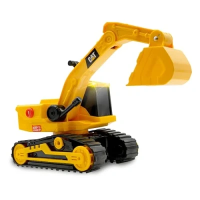 Immagine di CatToysOfficial Escavatore Giocattolo Power Haulers CAT Construction da 29,2 cm Ruspa per Bambini con Luci e Suoni Realistici, Tecnologia Motion Drive Giochi 3 Anni in Su