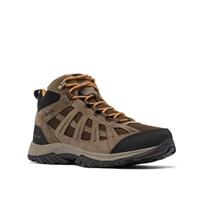 Immagine di Columbia Redmond III MID Waterproof Scarpa da hiking, Uomo, Taglia: 41, Cordovan/elk Pelle e tessuto