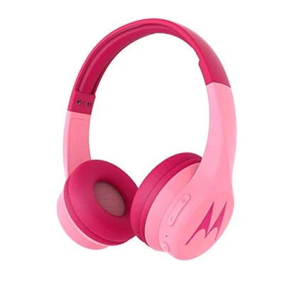 Immagine di Motorola Squads 300 Cuffie wireless Bluetooth per bambini, colore: Rosa, One