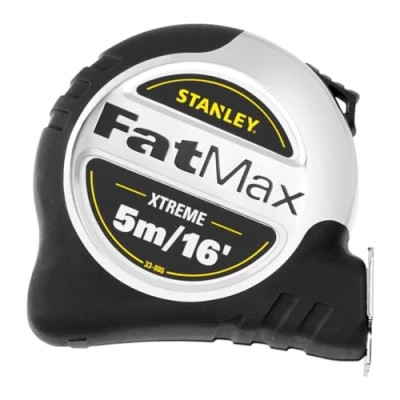 Immagine di STANLEY Fatmax 5 33 886, Metro a nastro 5m, retrattile, custodia in alluminio,