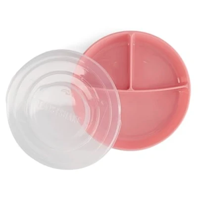 Immagine di Twistshake Piatto con divisorio rosa pastello