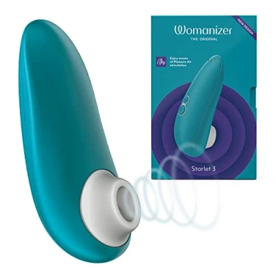 Immagine di Succhia Clitoride Womanizer Starlet 3 Turchese