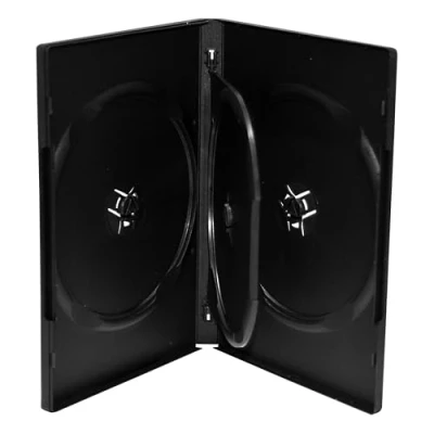 Immagine di &quot;5 custodie per cd e dvd Mediarange triple a 3 posti, 14mm come film videogiochi con tasca trasparente copertina di alta qualità