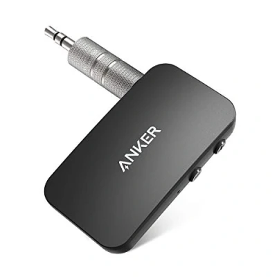 Immagine di Ricevitore Bluetooth Anker Soundsync A3352 per Musica Streaming con 5.0, Autonomia di 12 Ore, Chiamate in Vivavoce, Connessione a Due Dispositivi, Auto, Cuffie, Altoparlanti.