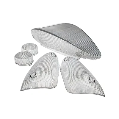 Immagine di Freccia bicchieri e posteriore Str8 per MBK Nitro/Yamaha Aerox (ab Bj. Codice 1999), con CE, colore: bianco