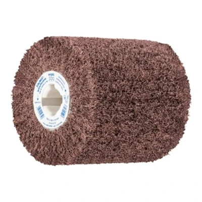 Immagine di PFERD 44641010 Rullo abrasivo in fibra di nylon POLINOX Ø 100 x mm scanalatura 19 A per levigatura fine e finitura 1 pz.