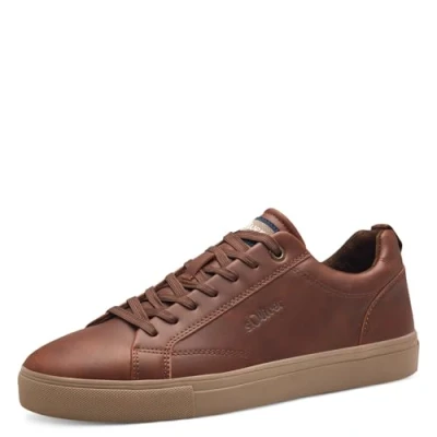Immagine di s.Oliver Sneaker da Uomo Low 5 13632 41, Scarpe Ginnastica, Cognac, 44 EU