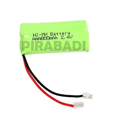 Immagine di Confezione da 2 batterie ACCU 2,4 V AAA ricaricabili 800 mAh NI MH NIMH