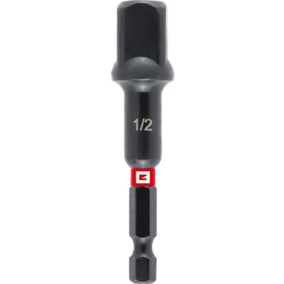 Immagine di Originale Einhell adattatore per chiave a bussola (acciaio CrV, attacco da 1/2&quot;, lunghezza 72 mm, fosfatato al manganese, resistente agli urti, zona di torsione)