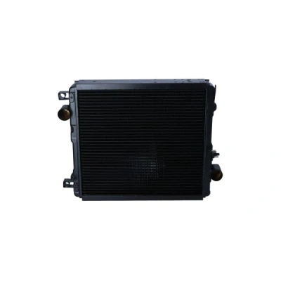 Immagine di NRF 503341 Radiatore motore Rame 505 485 65 Alette di raffreddamento saldate