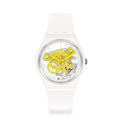 Immagine di Swatch Orologio Gent Bioceramic Lacquered SO31W105 TIME TO YELLOW SMALL