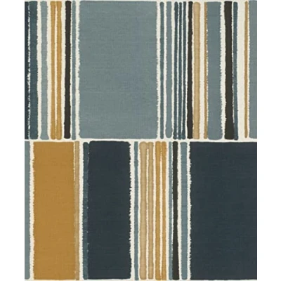 Immagine di Rasch paperhangings Carta da parati in tessuto non (Grafisch) blu marrone 10,05 m x 0,53 fiorentina III 484441