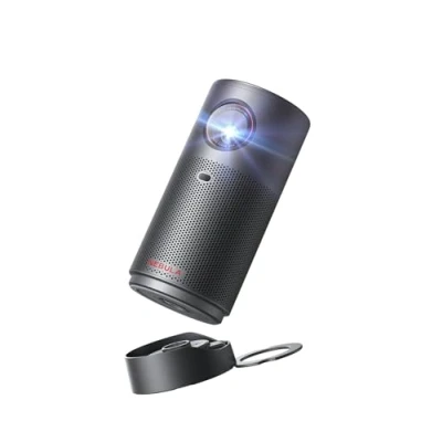 Immagine di NEBULA Capsule Air Mini proiettore intelligent Google TV, 720p con Wi Fi, licenza Netflix ufficiale, 2 ore di autonomia, schermo da 100 pollici, Dolby Digital, ultra portatile per ogni luogo.