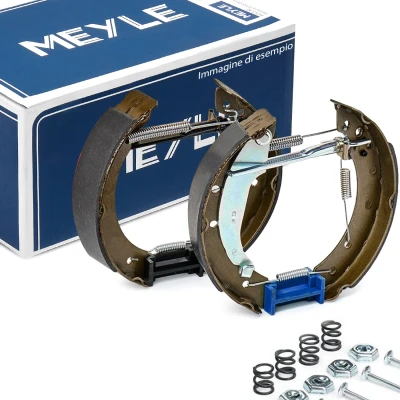 Immagine di MEYLE 11 14 533 0041/K Kit freno, freno a tamburo Assale posteriore con leva, accessori, senza cilindretto CITROËN: C3 II, DS3 Hatchback