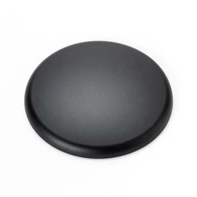 Immagine di ORION LIGHTSTYLE Scatola di distribuzione extra piatta in PVC, 135 mm, colore nero, a baldacchino, 268.0135 03